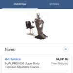 Sci Fit Pro 1000 Upper Body Exerciser