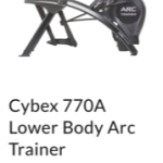 Cybex 770A Arc Trainer – Newest Model